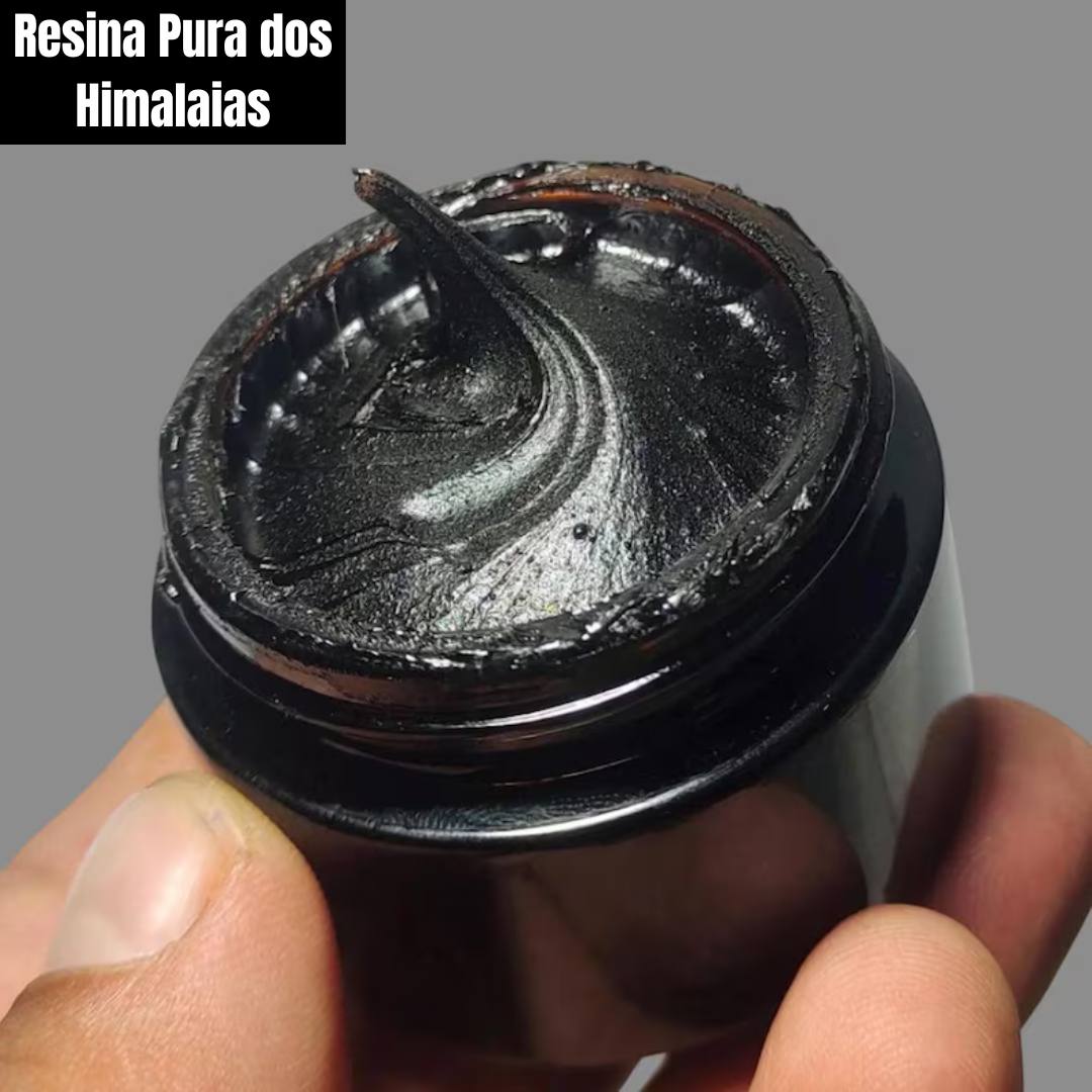 Resina Shilajit Pura dos Himalaias- Transforme o Seu Corpo e a Sua Mente