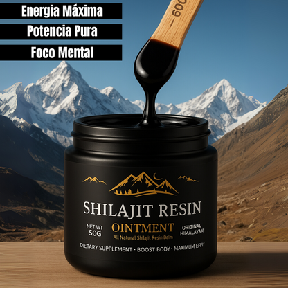 Resina Shilajit Pura dos Himalaias- Transforme o Seu Corpo e a Sua Mente