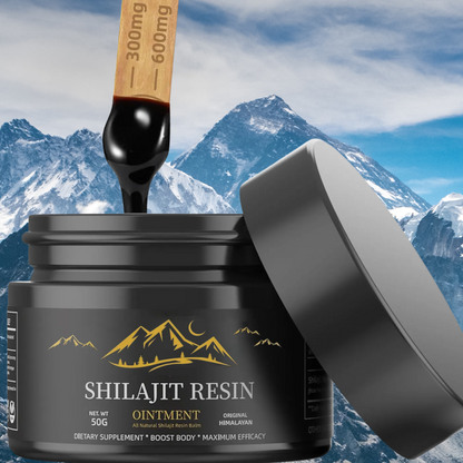 Resina Shilajit Pura dos Himalaias- Transforme o Seu Corpo e a Sua Mente